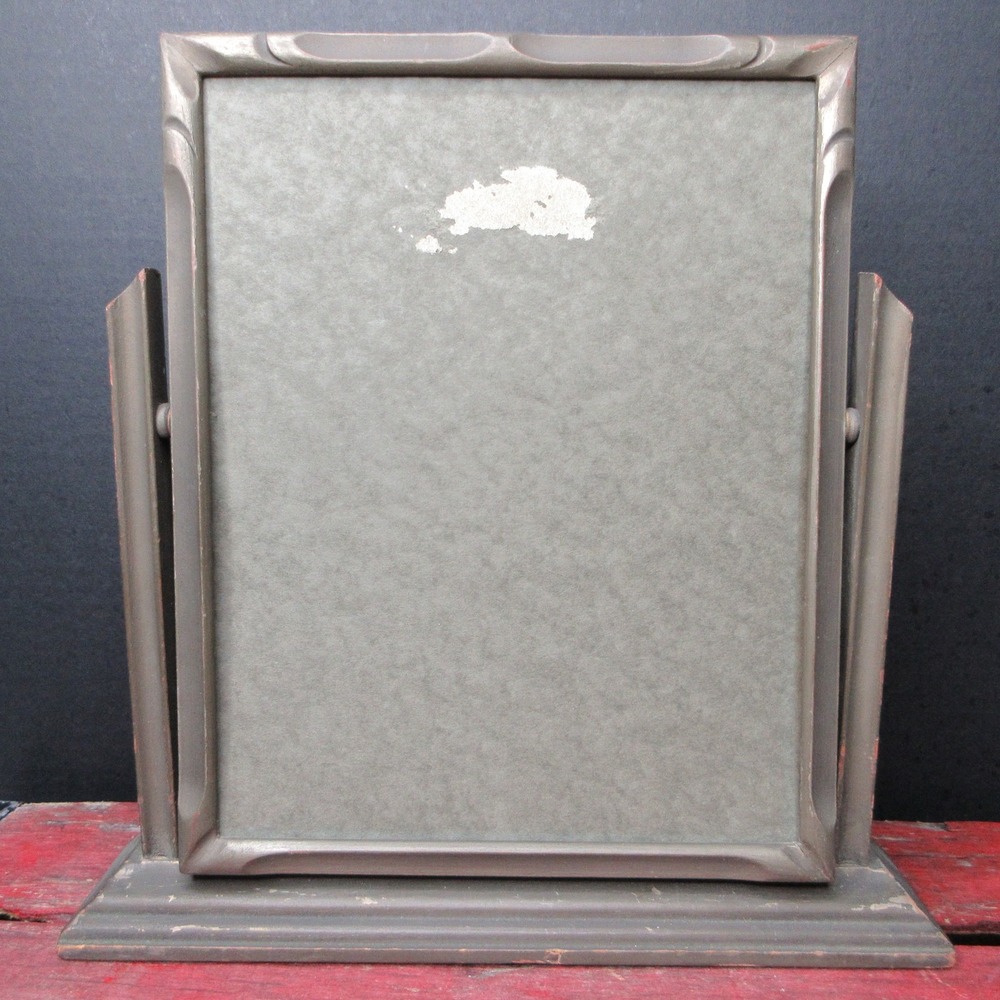 Vintage The Little Krafts Shop Swivel Photo Frame R.R. Freer Ithaca NY Wood Desk